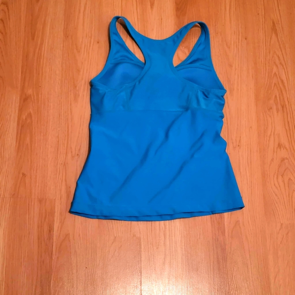 Nike Blue Racerback Tank Top